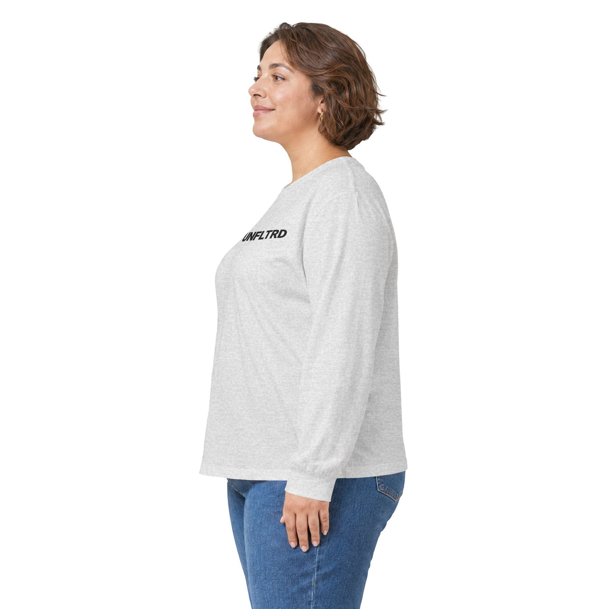 UNFLTRD Graphic Long Sleeve - White