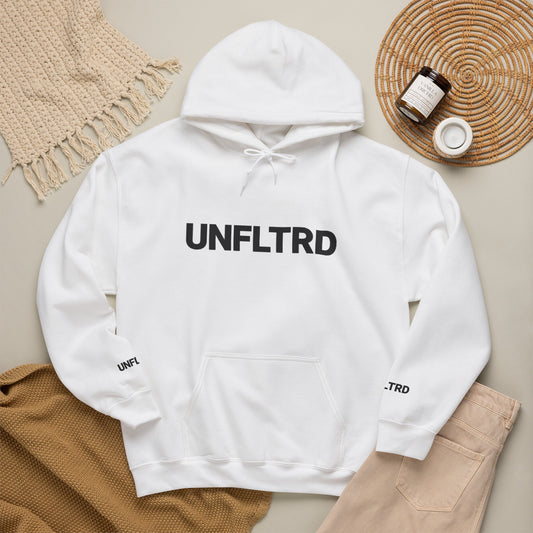 UNFLTRD Graphic Hoodie - White