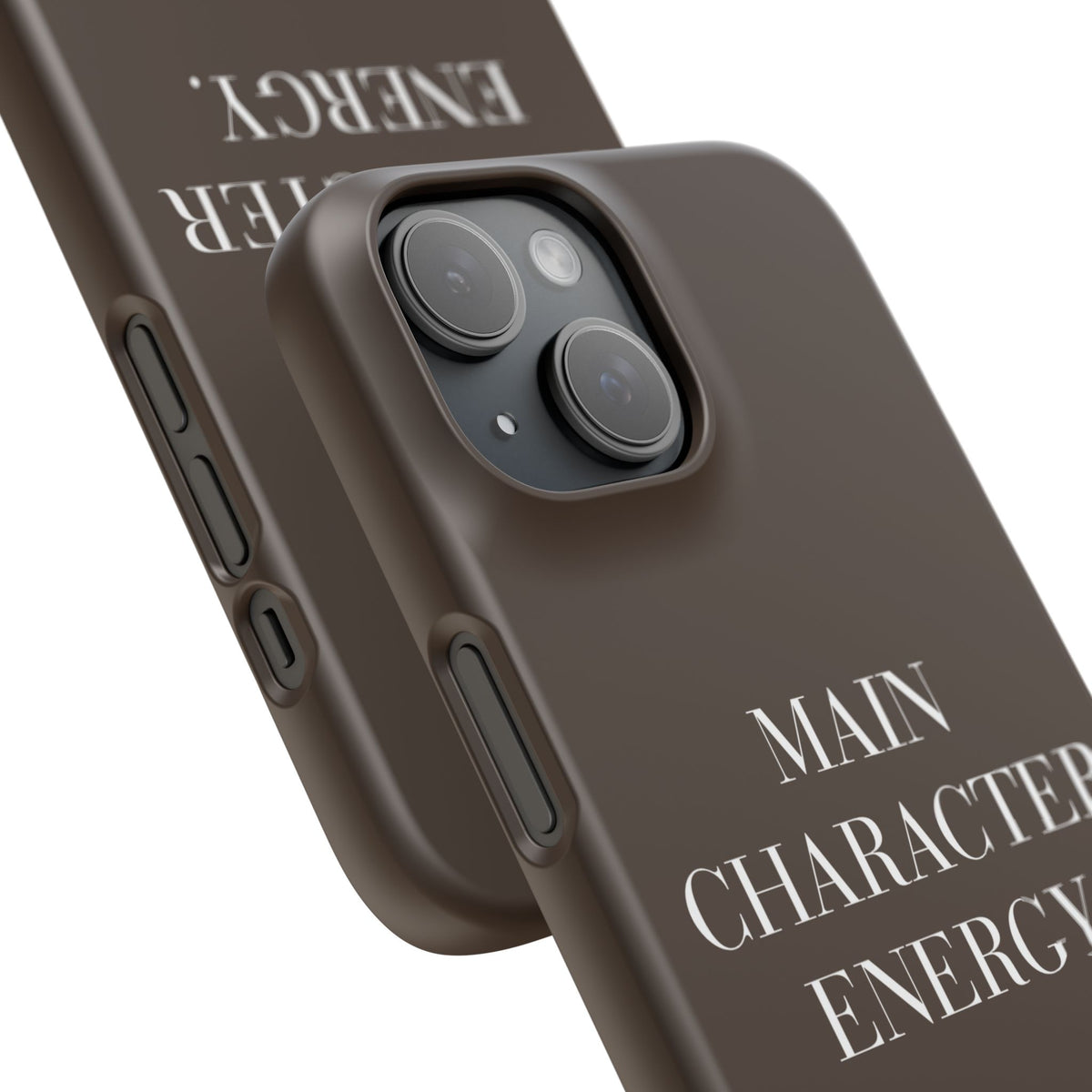Main Character Energy Phone Case — Slim Snap Case - UNFLTRD
