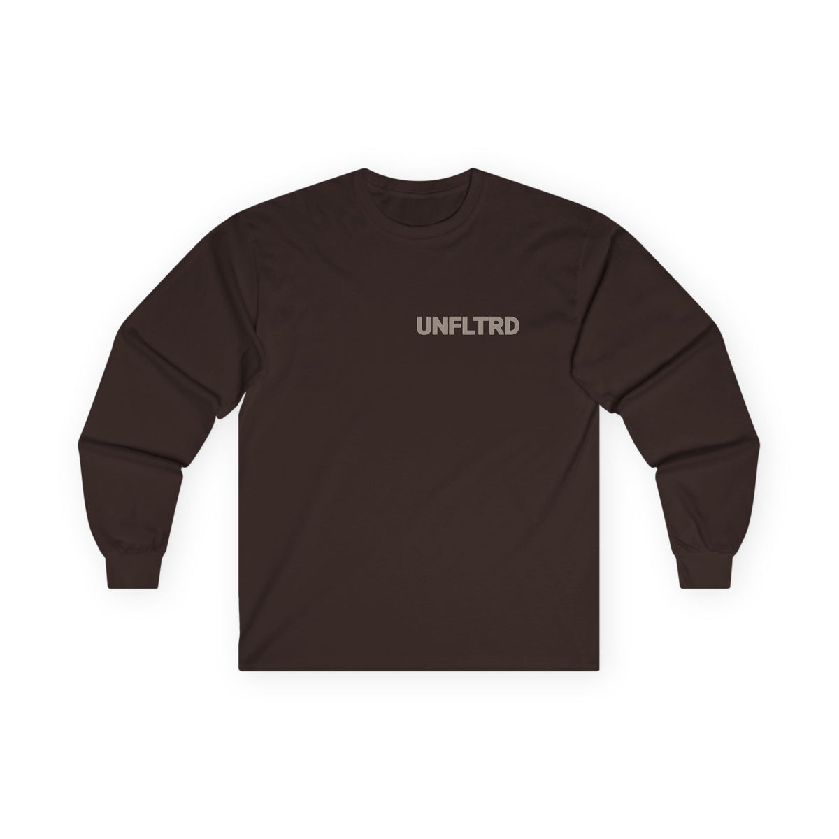 UNFLTRD Graphic Long Sleeve - Dark Brown