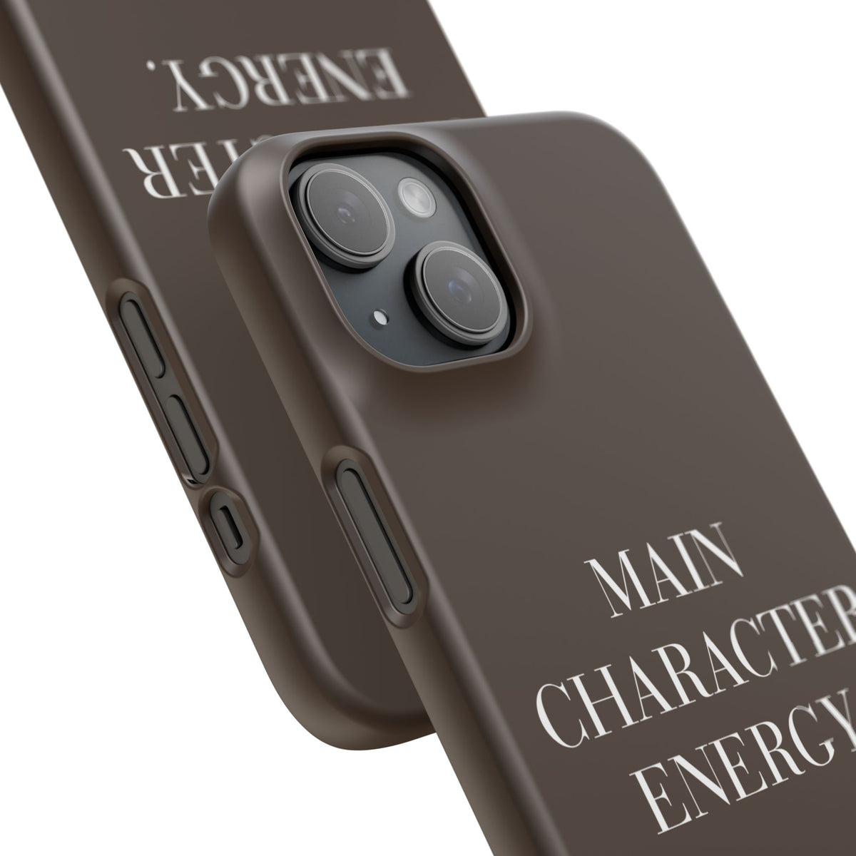 Main Character Energy Phone Case — Slim Snap Case - UNFLTRD