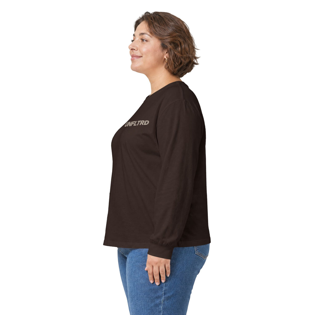 UNFLTRD Graphic Long Sleeve - Dark Brown