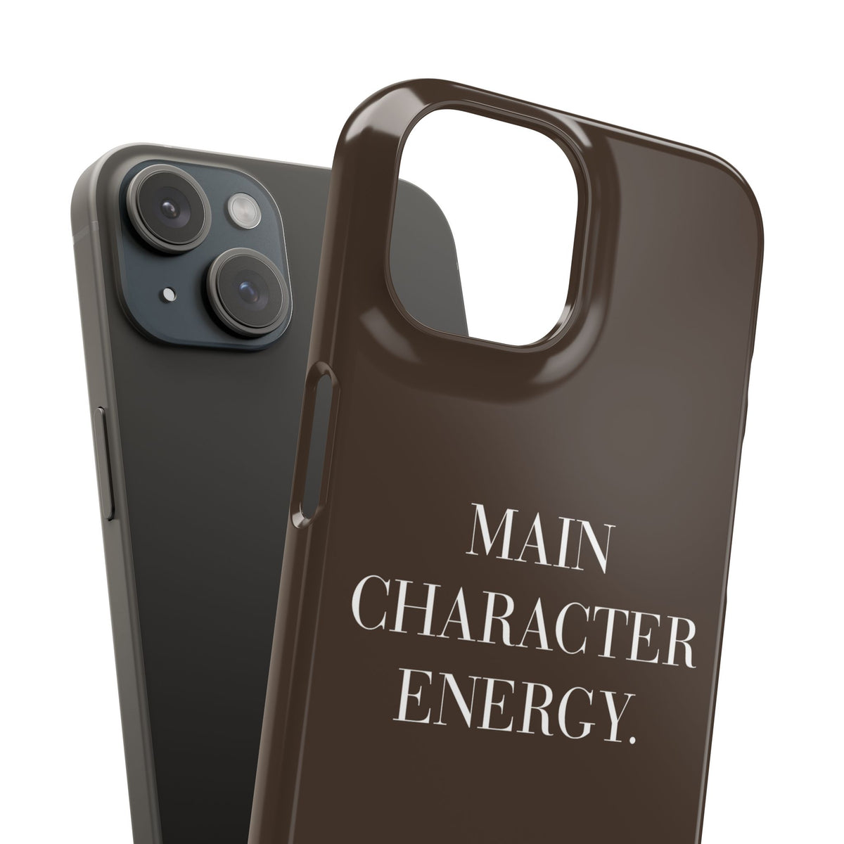 Main Character Energy Phone Case — Slim Snap Case - UNFLTRD