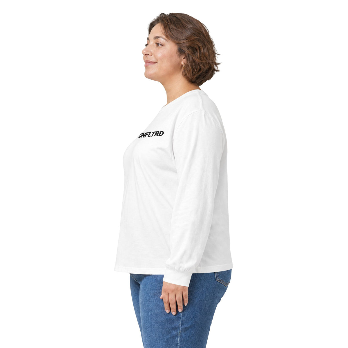 UNFLTRD Graphic Long Sleeve - White