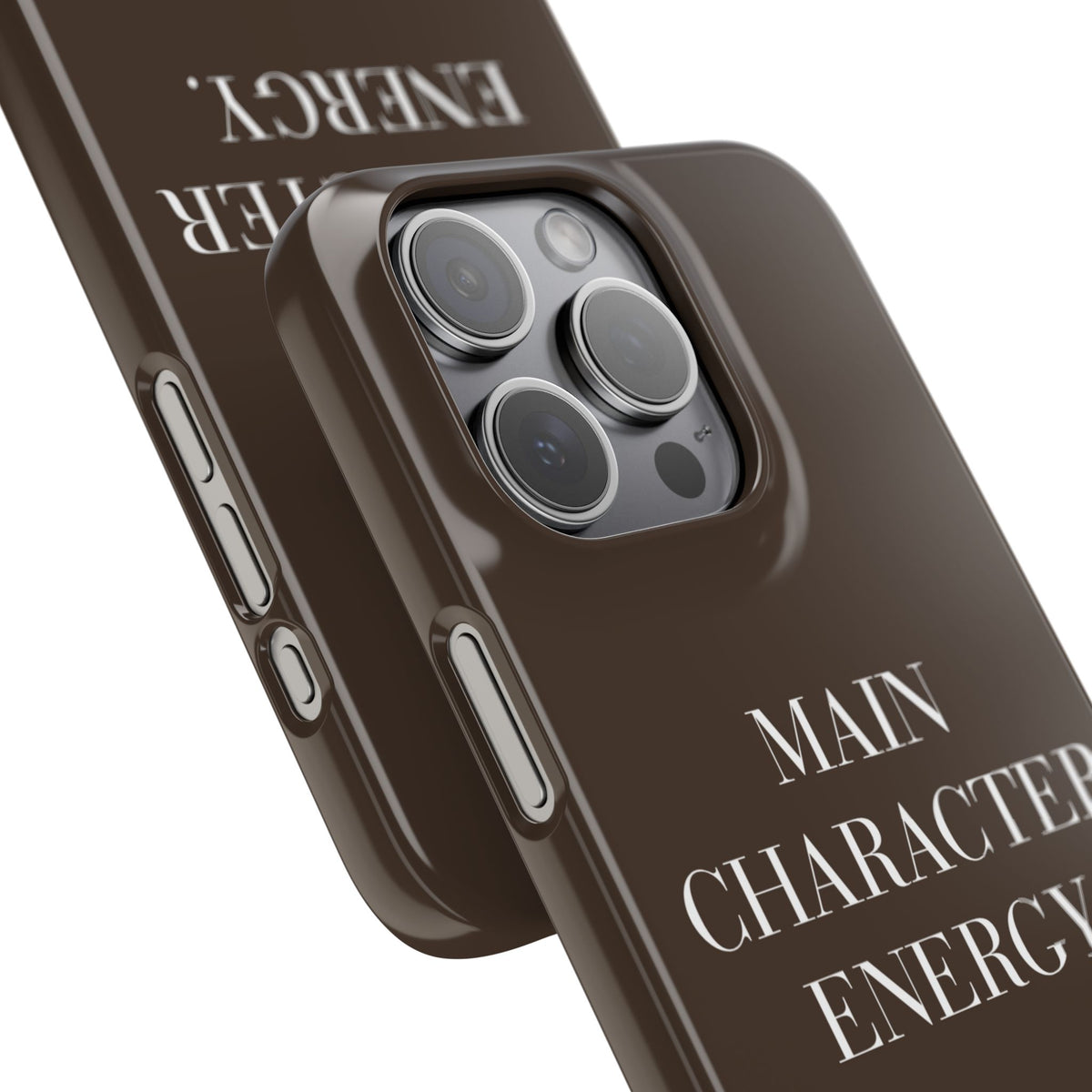 Main Character Energy Phone Case — Slim Snap Case - UNFLTRD