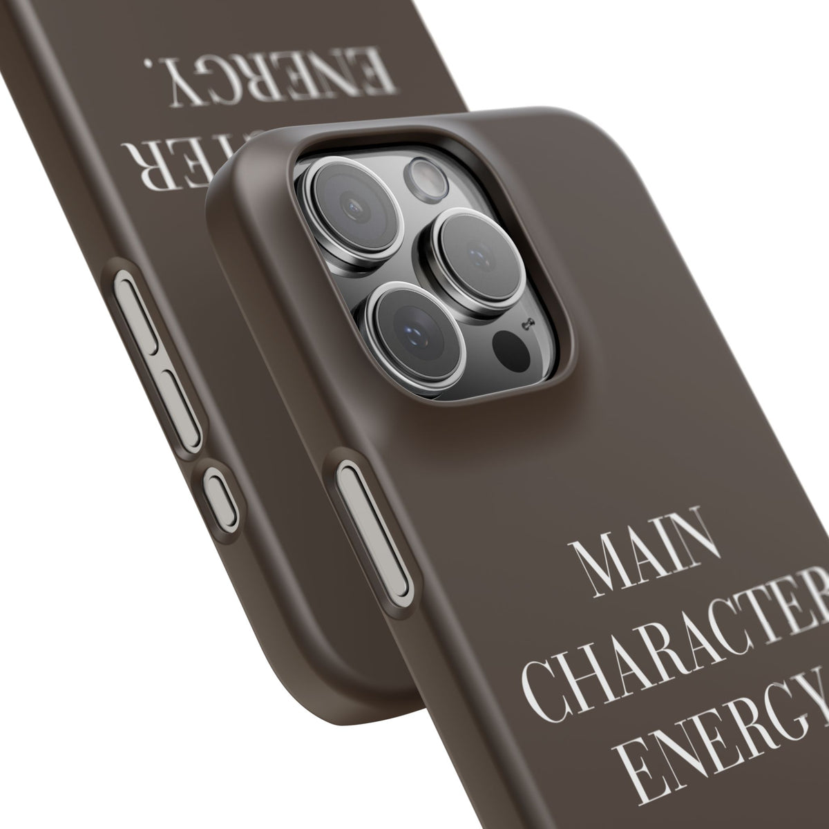 Main Character Energy Phone Case — Slim Snap Case - UNFLTRD